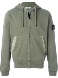 толстовка с заплаткой на рукаве Stone Island