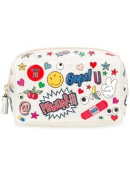 multi print make-up bag Anya Hindmarch