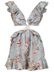 pavillion flounce playsuit Zimmermann