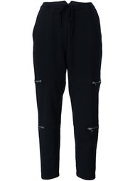 zipped leg track pants Lost &amp; Found Rooms