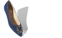 HANGISIFLAT DENIM Manolo Blahnik