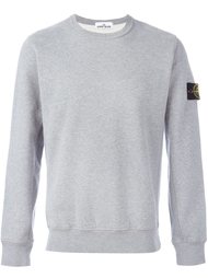 толстовка с заплаткой на рукаве Stone Island