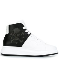 skull hi-top sneakers Alexander McQueen