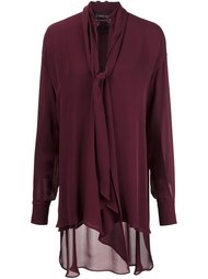 neck tie blouse Plein Sud