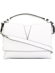 сумка на плечо с вырезной деталью Jil Sander