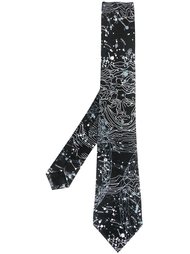 constellations pattern tie Versace