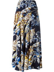 color cat print skirt Stella McCartney