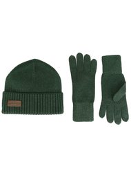 ribbed hat and gloves set Dsquared2