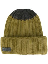 contrast knit beanie Dsquared2