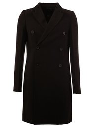 double breasted coat Rick Owens