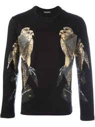 bird print sweatshirt Neil Barrett