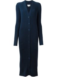 длинный кардиган в рубчик Maison Margiela