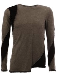 panelled jumper Masnada