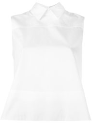 back detail sleeveless blouse Victoria Victoria Beckham