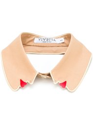 profile shaped collar Vivetta