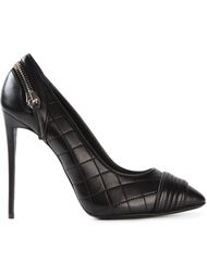 стёганые туфли с молнией на пятке Giuseppe Zanotti Design