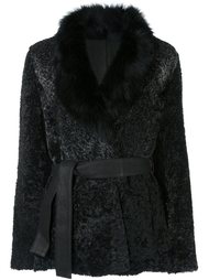 lamb fur coat Drome