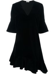 flared asymmetric dress Fendi