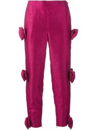 bow embellished cropped trousers Ashish