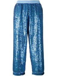 sequin embellished pants Ashish