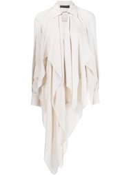 long asymmetric hem blouse Plein Sud