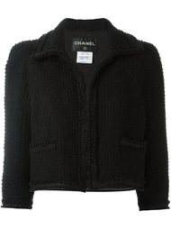 укороченный пиджак Chanel Vintage