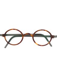 round frame optical glasses Lindberg