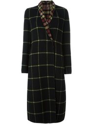 checked coat Etro
