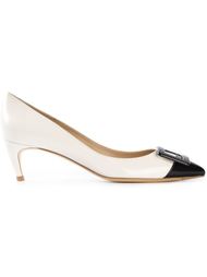 туфли 'Decollete sexy choc' с черным носком Roger Vivier