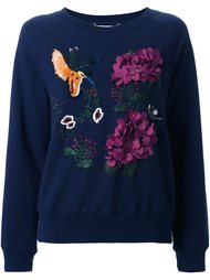 embellished embroidered sweatshirt Muveil