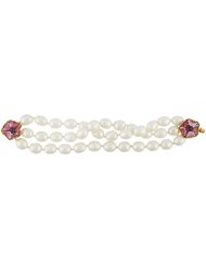 pearl flower bracelet Chanel Vintage
