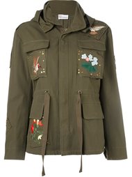embroidered military jacket Red Valentino