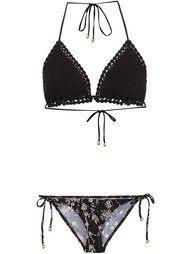 'Sakura' crochet bar bikini Zimmermann