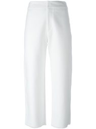 укороченные кюлоты с необработанными краями Isabel Marant