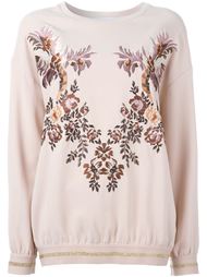топ с цветочной вышивкой  Stella McCartney