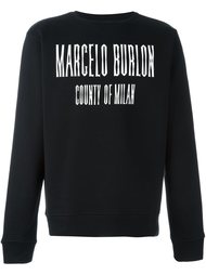 толстовка 'El Misti' Marcelo Burlon County Of Milan