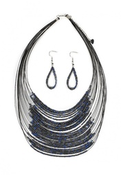 Комплект колье и серьги Diva