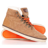 Кеды кроссовки утепленные Quiksilver Mohawk Suede Full Brown