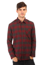 Рубашка в клетку Quiksilver Motherflyfla Tarmac