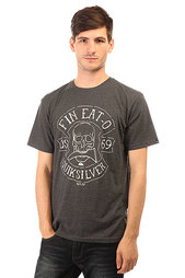 Футболка Quiksilver Heatherteefineo Charcoal Heather