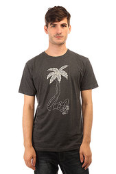 Футболка Quiksilver Heatherewetpalm Charcoal Heather