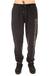 Штаны спортивные Quiksilver Trackpantscreen Black