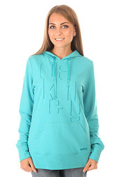 Толстовка кенгуру женская Oakley Shadow Hoody Bright Aqua