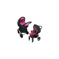 Коляска 2 в 1 Zippy Sport Plus, Tutis, серый/фуксия