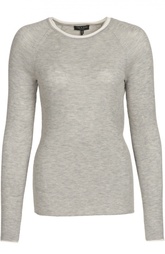Кашемировый пуловер фактурной вязки с контрастной отделкой Rag&amp;Bone Rag&;Bone