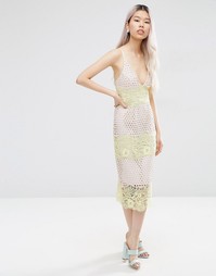 Платье-футляр миди ASOS - Мульти