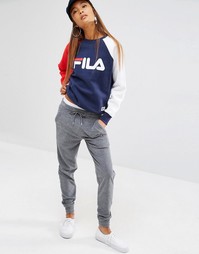 Спортивные штаны бойфренда Fila - Серый