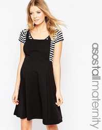 Сарафан для беременных ASOS Maternity TALL - Черный