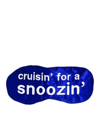 Шелковая маска для сна Anatomicals Cruisin For A Snoozin