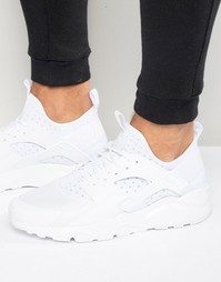 Белые кроссовки для бега Nike Air Huarache White 819685-101 - Белый